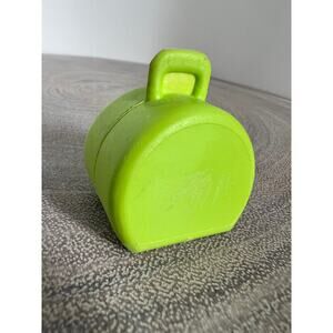 Vintage Fisher-Price Little People Lime Green Suitcase